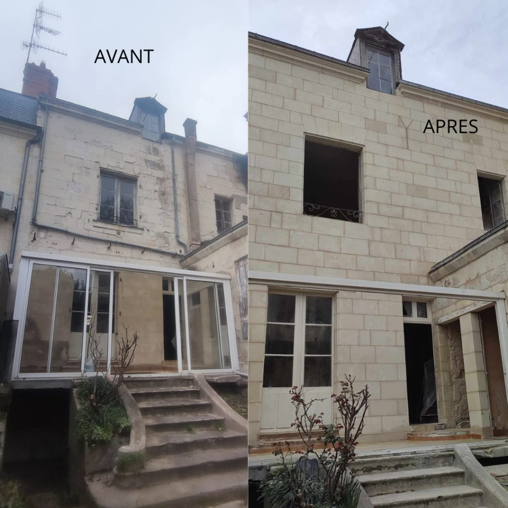 Avant Après ravalement