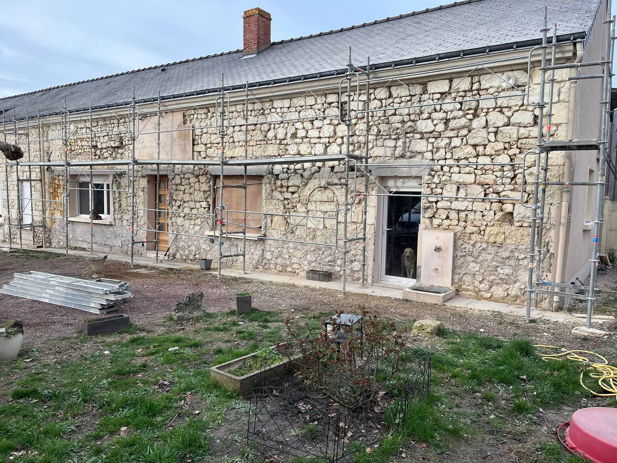 ravelement de facade