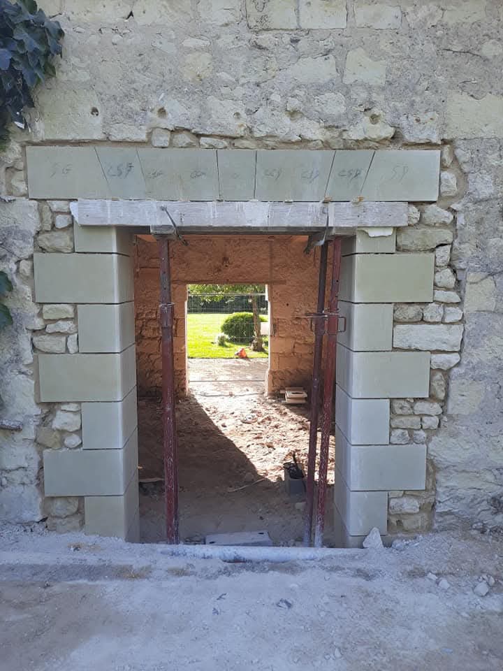 encadrement en jambage