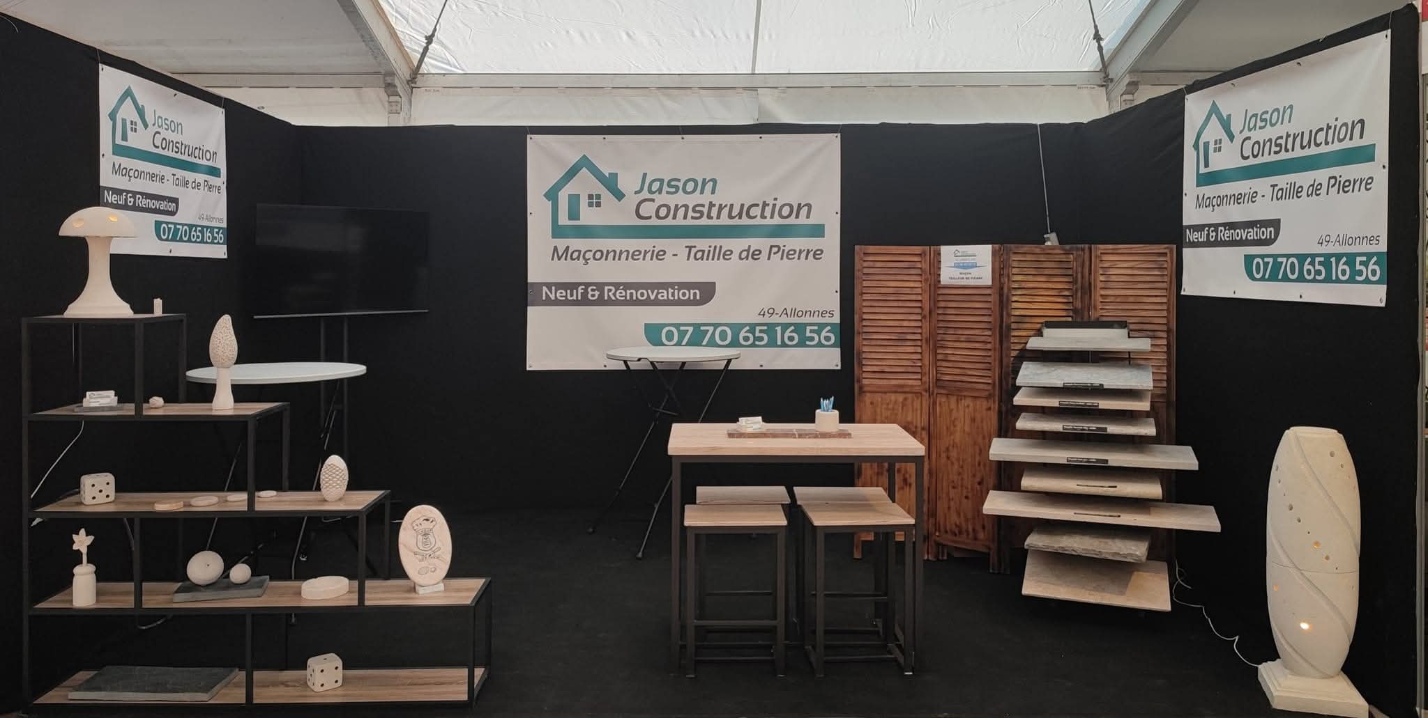 Stand au salon de l'habitat